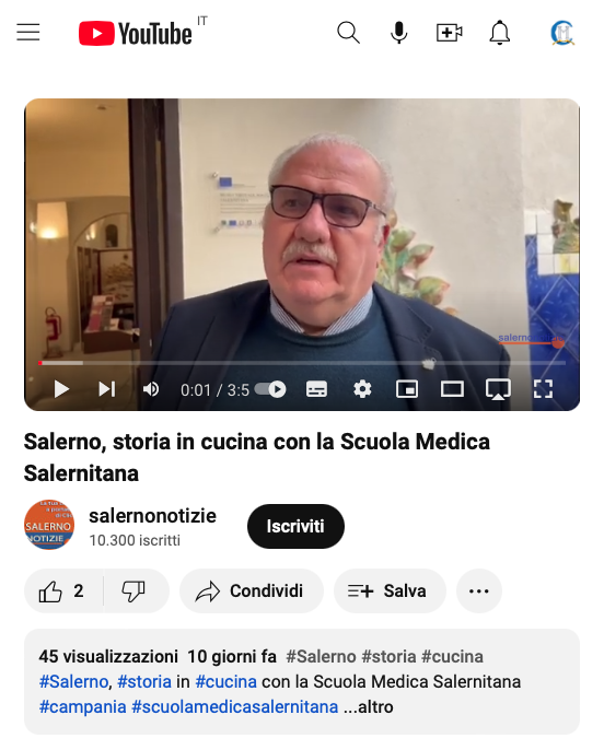 Salerno Notizie YouTube